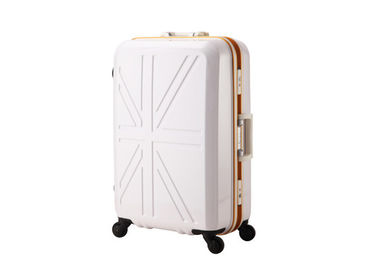 Le bagage bling d'ABS de coquille dure faite sur commande a placé/dur valise avec des roues