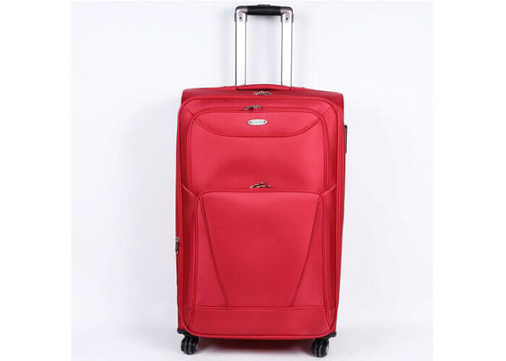 Petit 20 bagage de roue de la valise 4 de pouce construit dans la case de tri croisée de courroies et d'identification sur le panneau arrière
