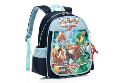 Stylish personalized kids backpacks for school polyester material , Silk screen printing Logo