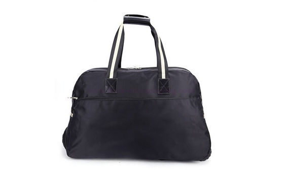 Purple waterproof large aluminum trolley travel bag for women OEM / ODM